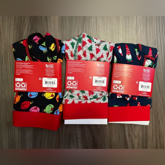 Holiday Time Men's Boxer Briefs - Festive Multi-Color bundle of 3 size L - Picture 2 of 3